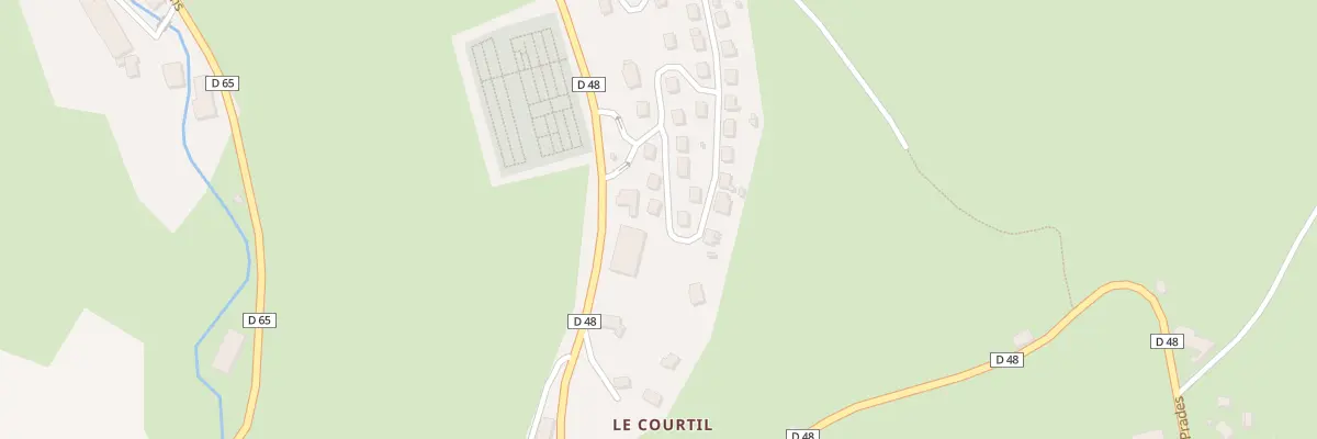 Plan du 8 Rue Beausoleil à Pierrefort