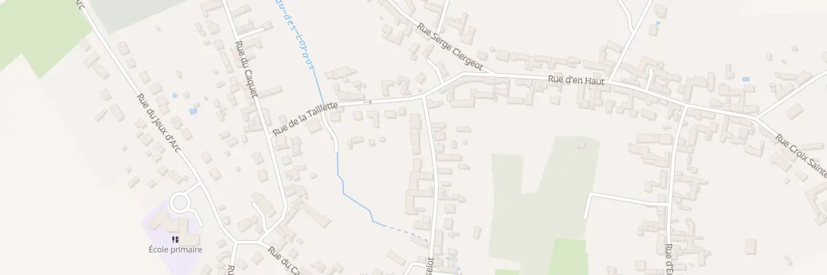 Plan du 246 Rue du Pisselot à Chevincourt