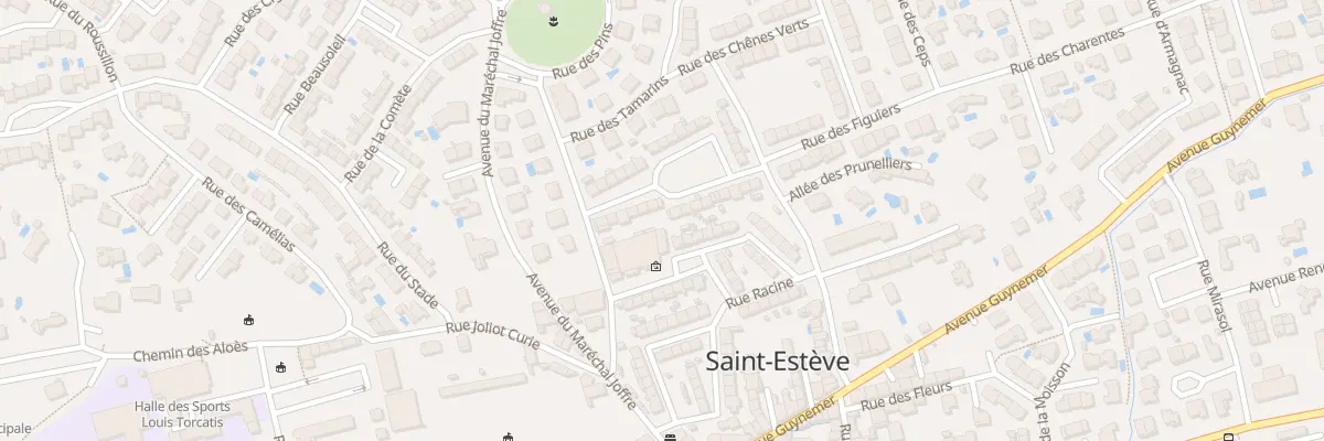 Plan du 12 Rue des Amandiers à Saint-Estève