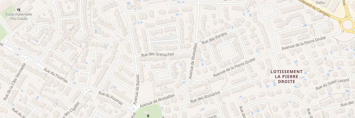 Plan du 9 Rue des Grenaches à Saint-Estève