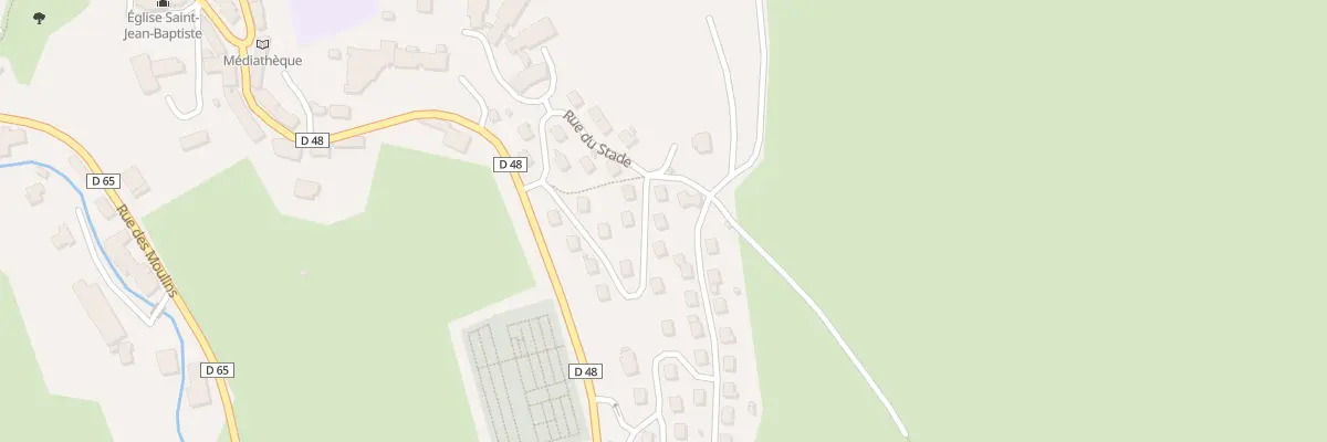 Plan du 14 Rue des Sapins à Pierrefort