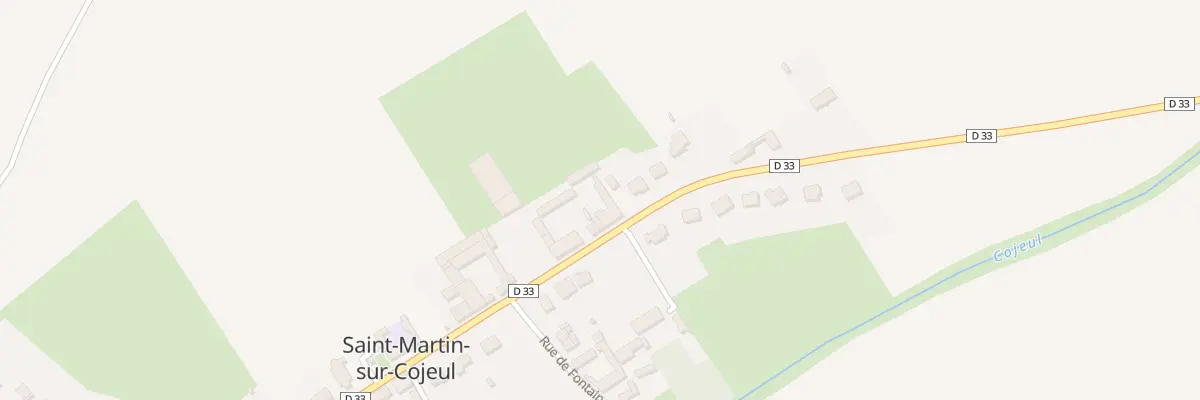 Plan du 3 Rue d’Héninel à Saint-Martin-sur-Cojeul