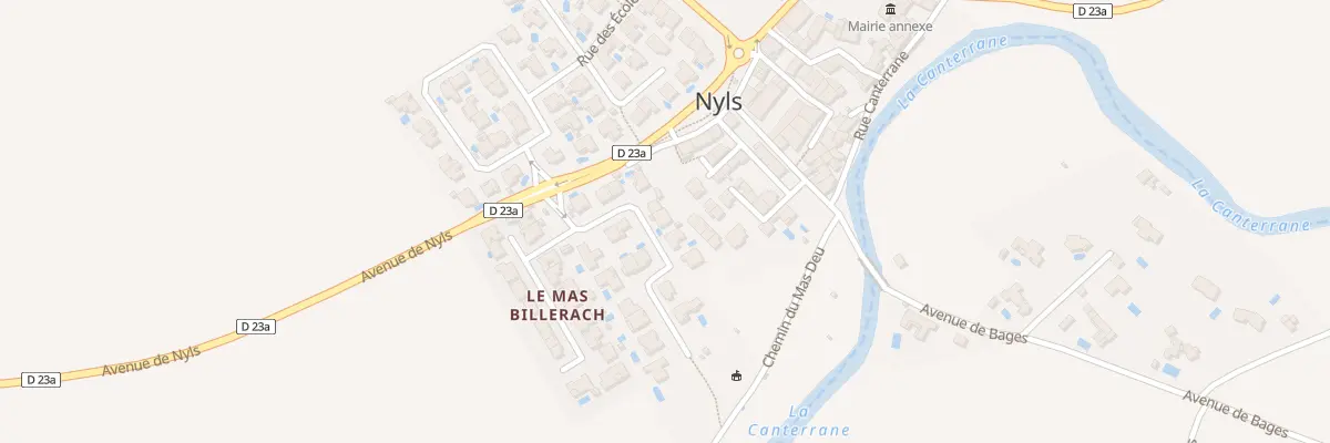 Plan du 11 Rue des Bleuets à Ponteilla