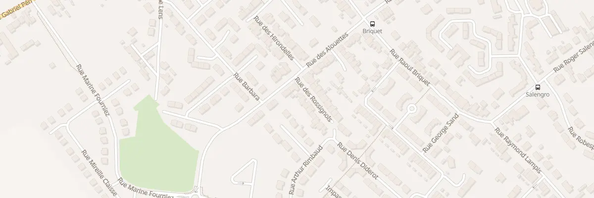 Plan du 2 Rue des Rossignols à Wingles