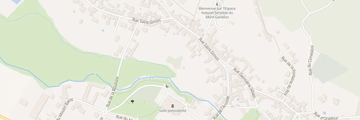 Plan du 15 Rue Saint-Simon à Clairoix