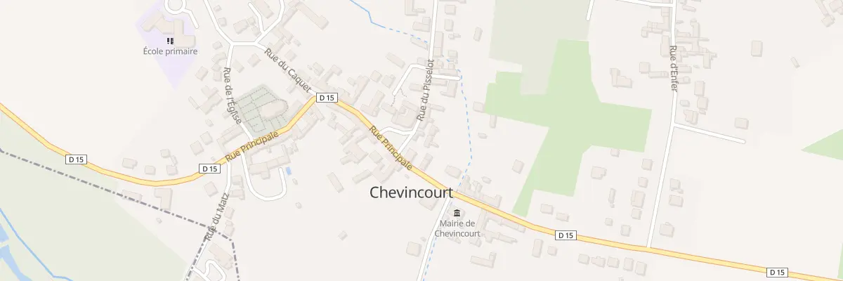 Plan du 19 Rue du Pisselot à Chevincourt