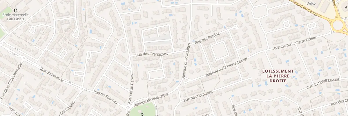 Plan du 7 Rue des Grenaches à Saint-Estève