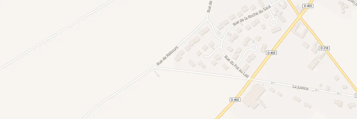 Plan du 21 Rue de Rebours à Villecerf