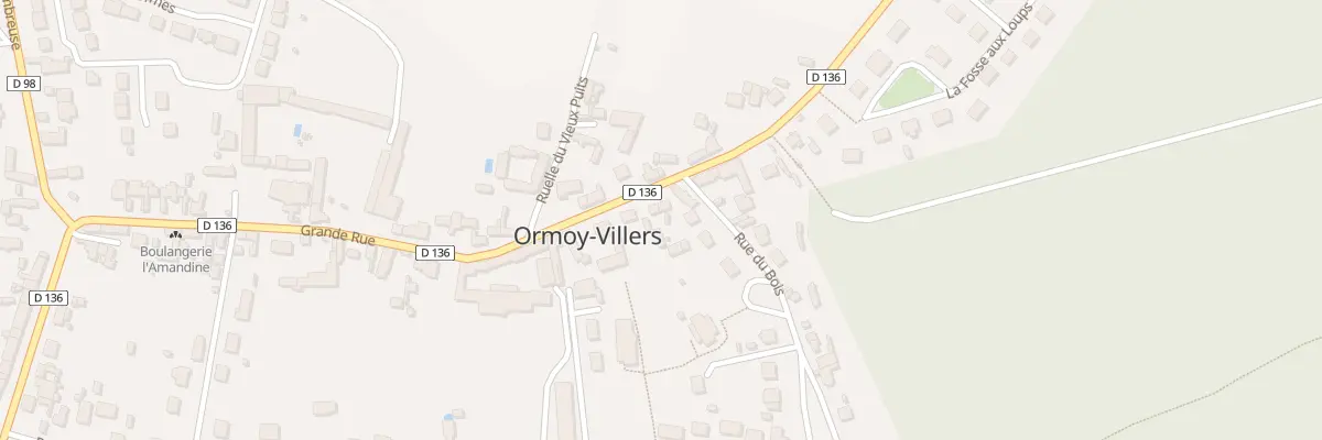 Plan du 32 Gr Grande Rue à Ormoy-Villers
