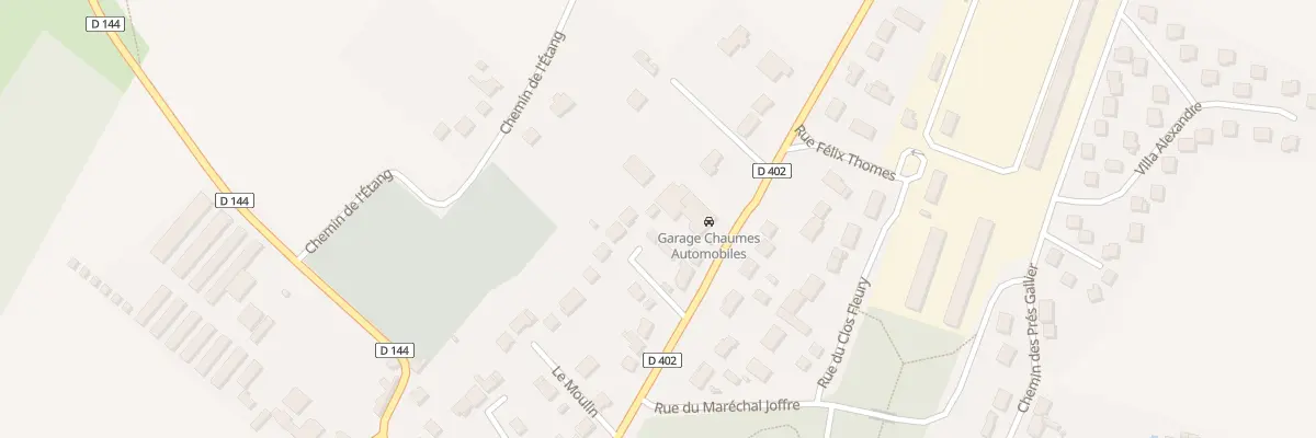 Plan du 27 Av du Gen Leclerc à Chaumes-en-Brie
