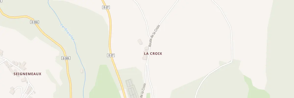 Plan du 5077 La Croix à Orcival