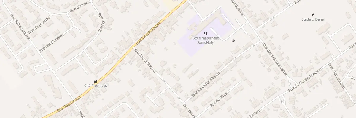 Plan du 19 Rue Raoul Briquet à Wingles
