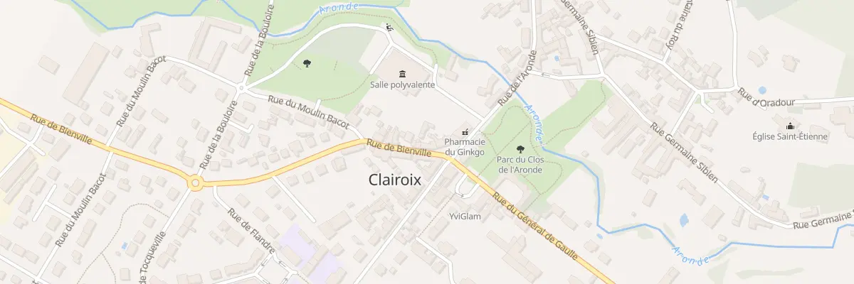 Plan du 4 Rue de Bienville à Clairoix