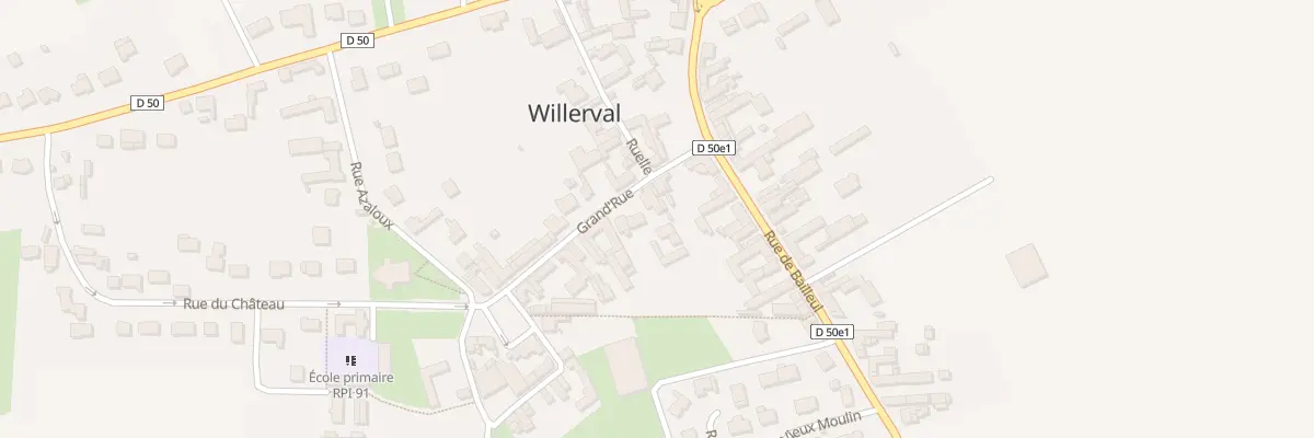 Plan du 4 Gr Grand Rue à Willerval