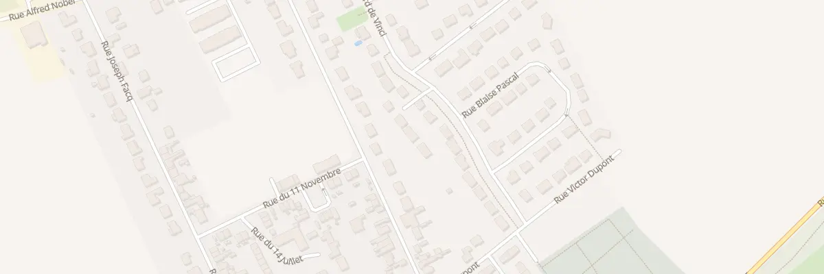 Plan du 25 Rue Léonard de Vinci à Vendin-le-Vieil