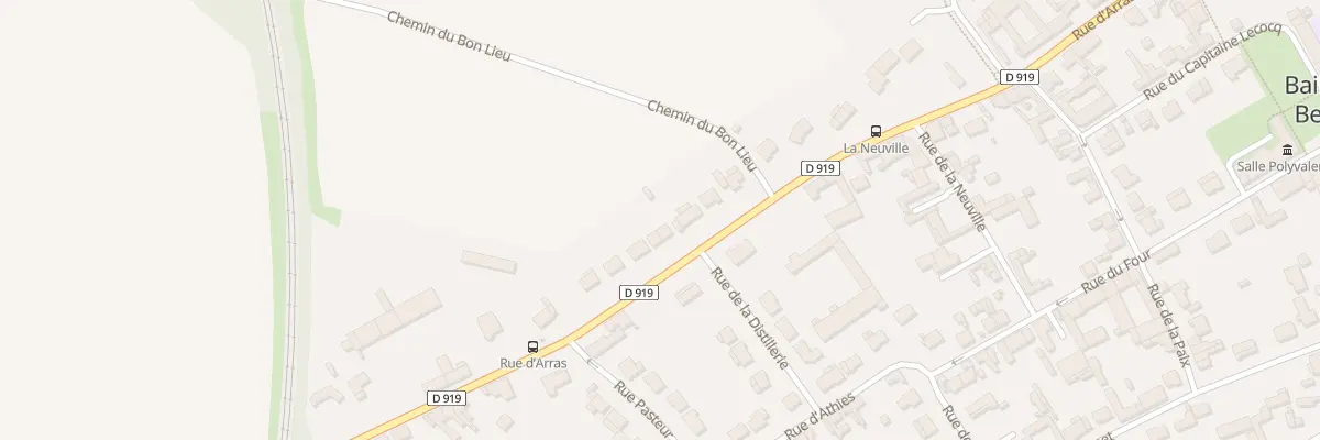 Plan du 530 Rue d’Arras à Bailleul-Sir-Berthoult