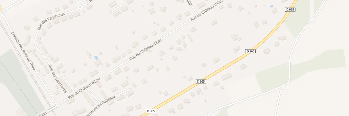 Plan du 16 Rue du Chateau d’Eau à Bonny-sur-Loire