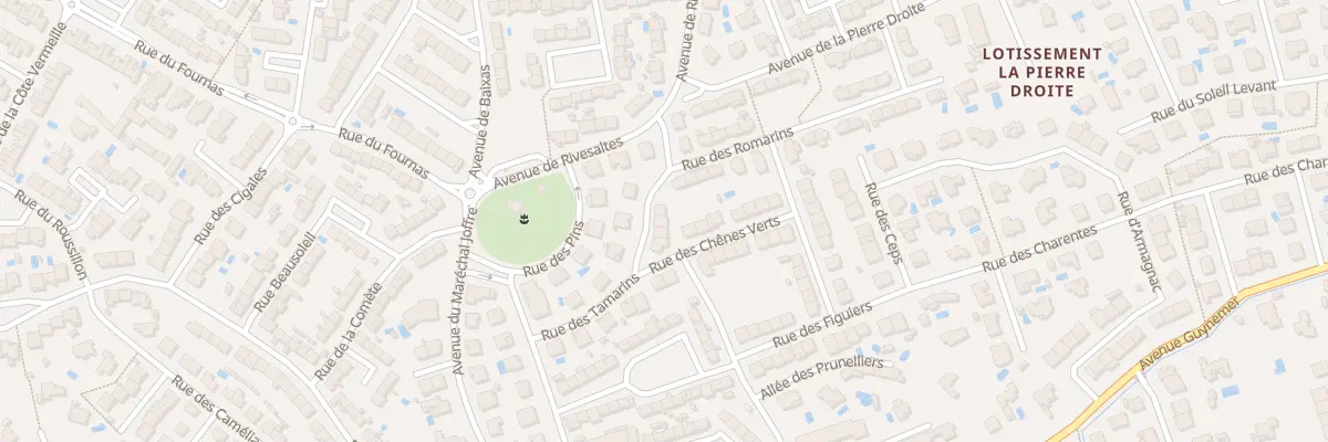 Plan du 14 Rue des Tamarins à Saint-Estève