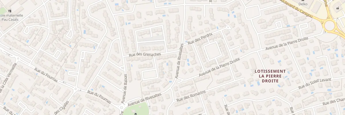 Plan du 3 Rue des Grenaches à Saint-Estève