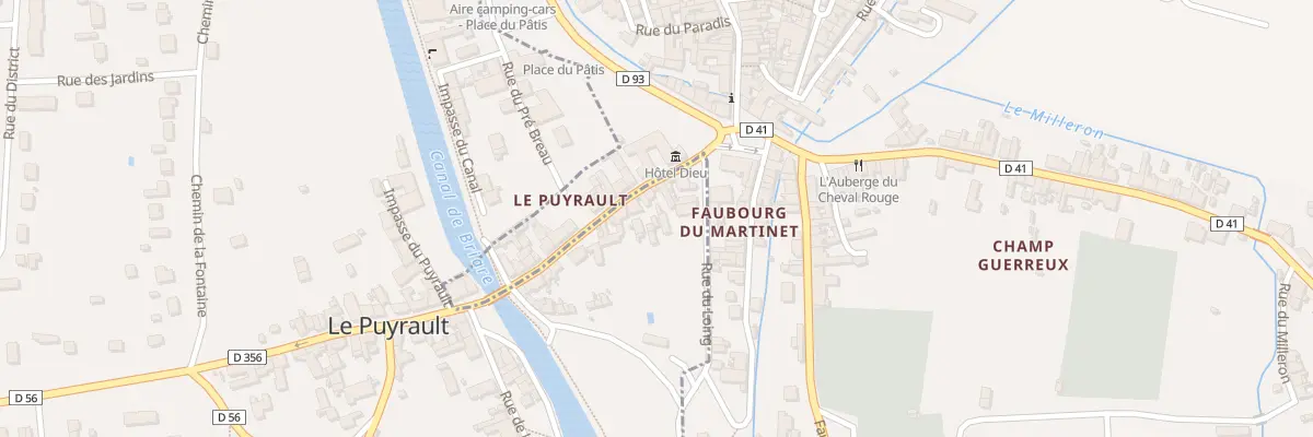 Plan du 7 Rue du Fbg du Puyrault à Sainte-Geneviève-des-Bois