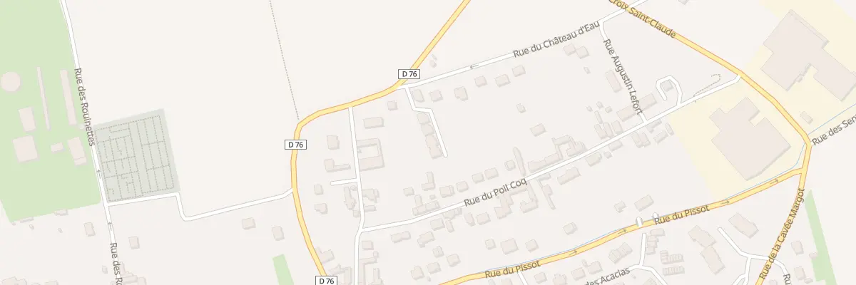 Plan du 1B Rue du Chateau d’Eau à Lassigny