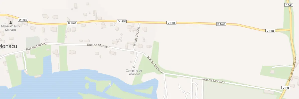Plan du 23 Rue de Monacu à Hem-Monacu