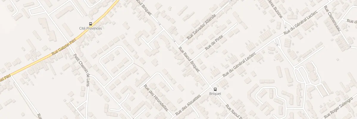 Plan du 34 Rue Raoul Briquet à Wingles