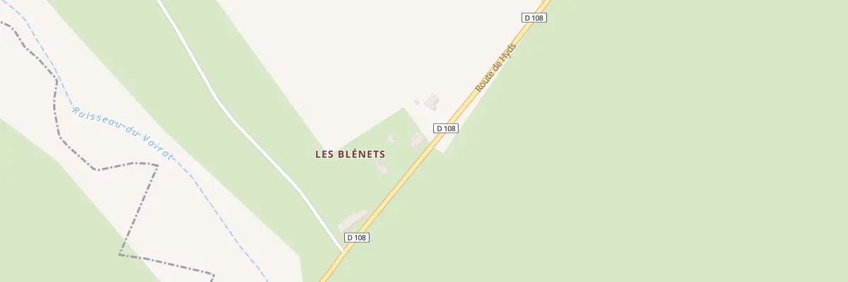 Plan du 4 Les Blenets à Louroux-de-Beaune