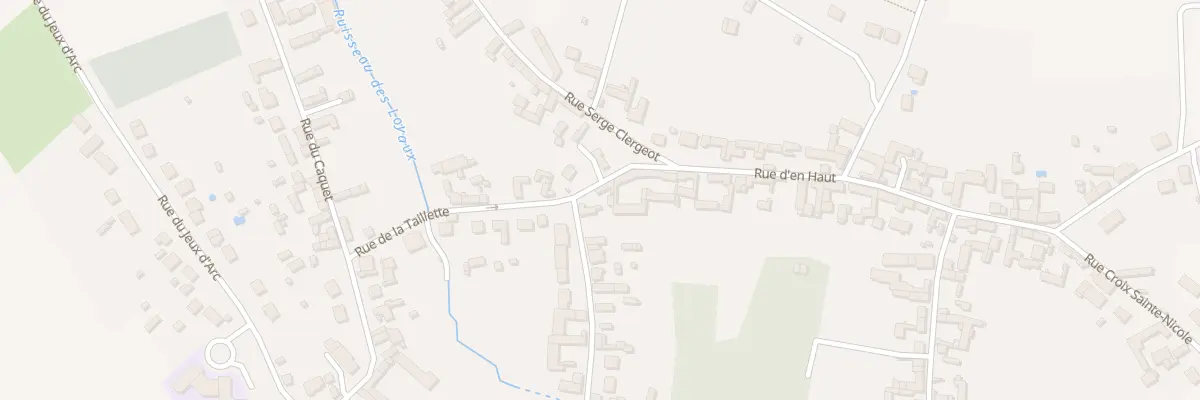 Plan du 307 Rue du Pisselot à Chevincourt