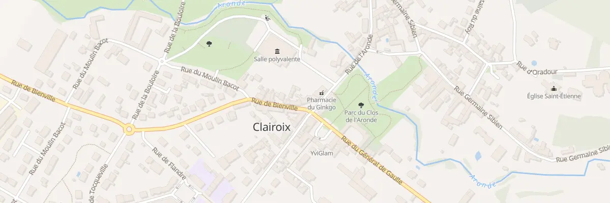 Plan du 2 Rue de Bienville à Clairoix