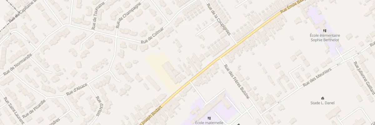 Plan du 130 Rue Joseph Bodart à Wingles