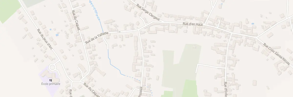 Plan du 239 Rue du Pisselot à Chevincourt