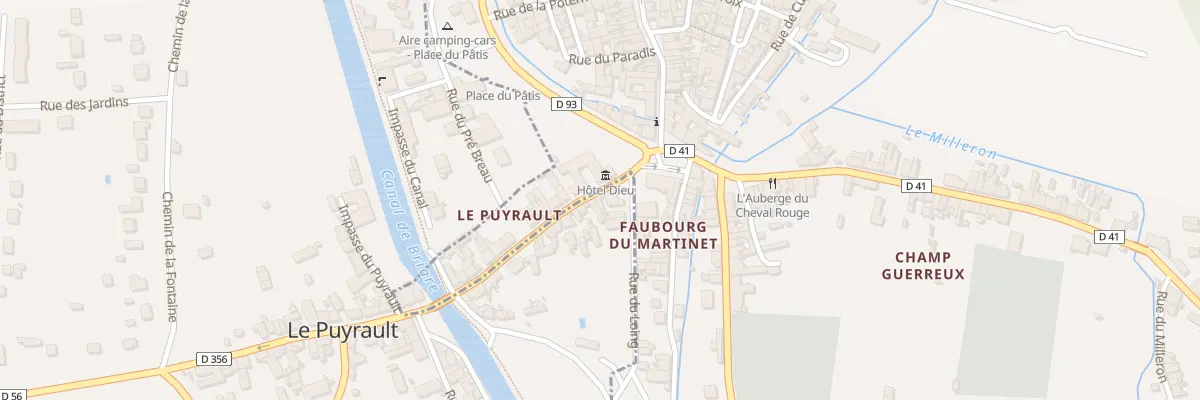 Plan du 3 Rue du Fbg du Puyrault à Sainte-Geneviève-des-Bois