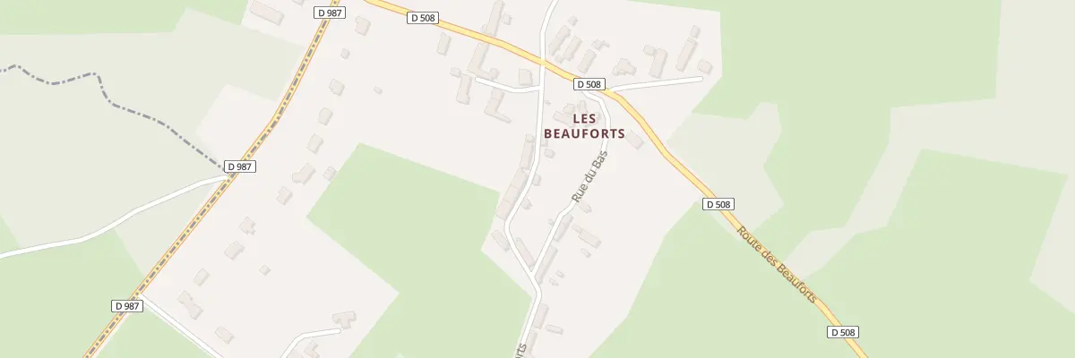 Plan du 5219 Les Beauforts à Neuf-Église