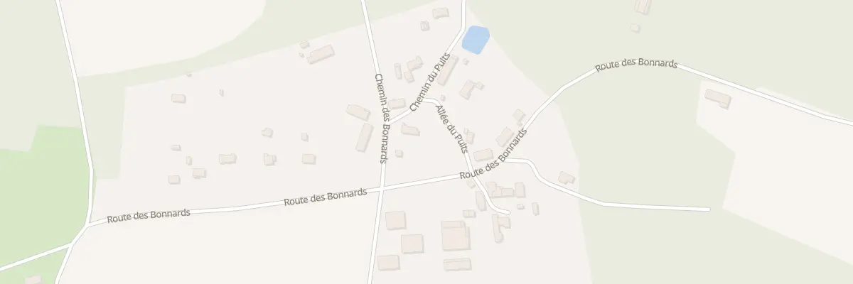 Plan du 70 Che des Bonnards à La Chapelle-Saint-Sépulcre