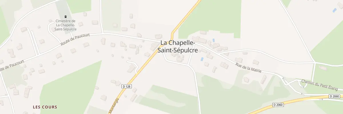 Plan du 98 Chem de l’Eglise à La Chapelle-Saint-Sépulcre