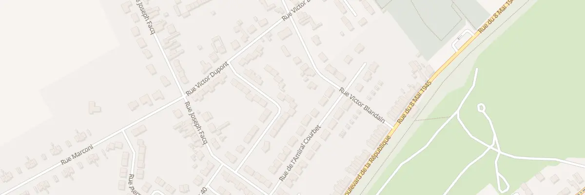 Plan du 17 Rue Georges Clémenceau à Vendin-le-Vieil