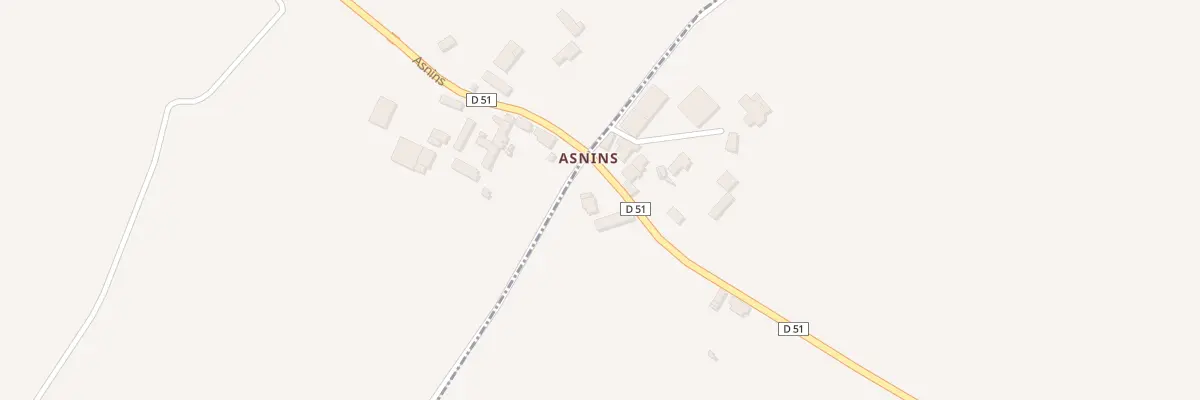 Plan du 153 Asnins à Lugny-Champagne