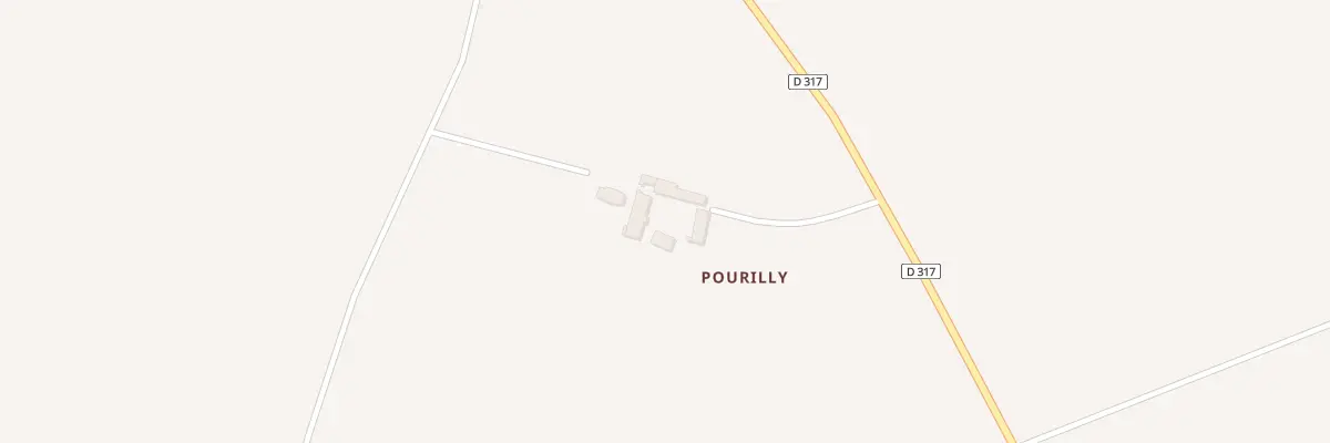 Plan du 4 Pourilly à Montbouy