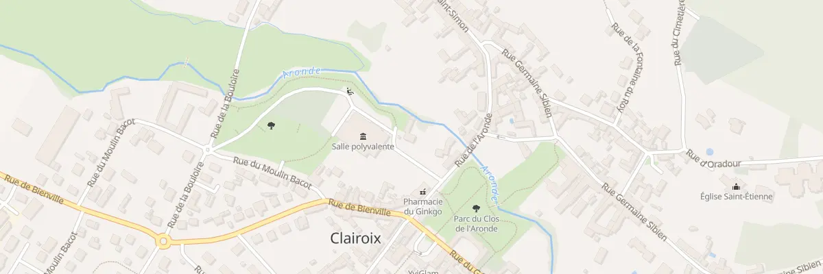 Plan du 9000 Pl des Fêtes à Clairoix