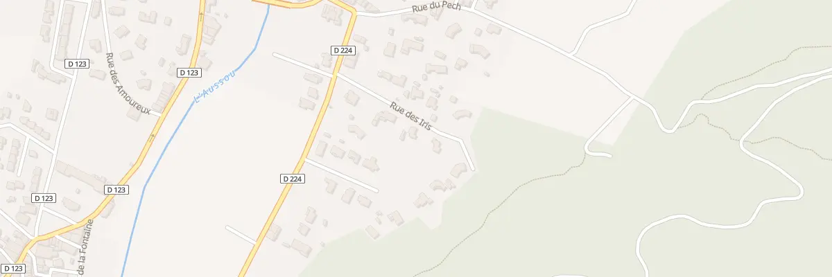 Plan du 4 Rue des Iris à Ornaisons