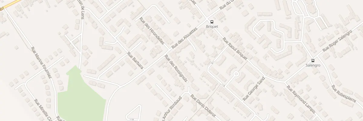 Plan du 7 Rue des Rossignols à Wingles