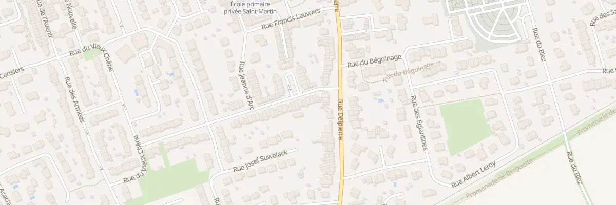 Plan du 5 Rue de la Grande Plaine à Erquinghem-Lys