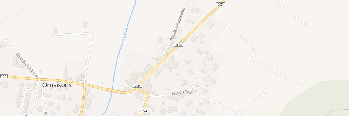 Plan du 50 Av des Auberges à Ornaisons