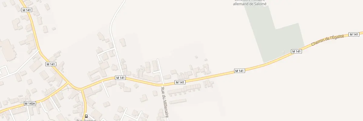 Plan du 25 Rue de l’Égalité à Salomé