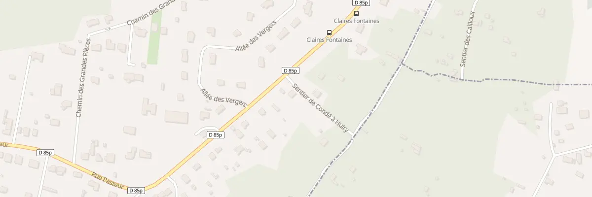 Plan du 166 Rue Pasteur à Condé-Sainte-Libiaire