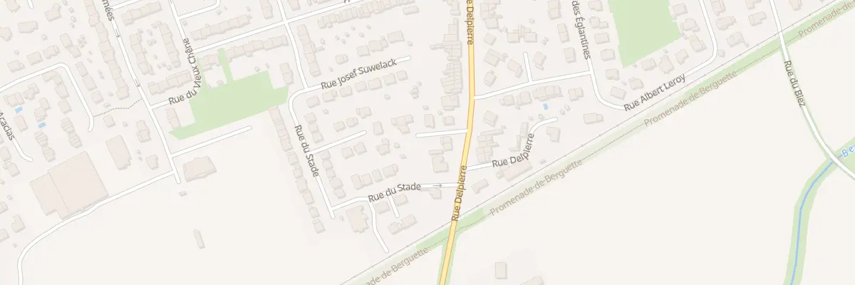 Plan du 506 Rue Delpierre à Erquinghem-Lys