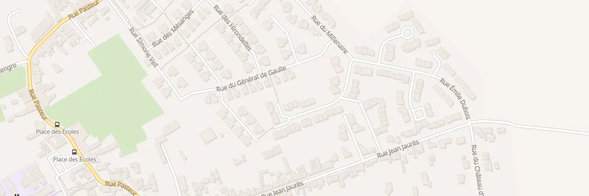 Plan du 38 Rue Émile Dubois à Salomé