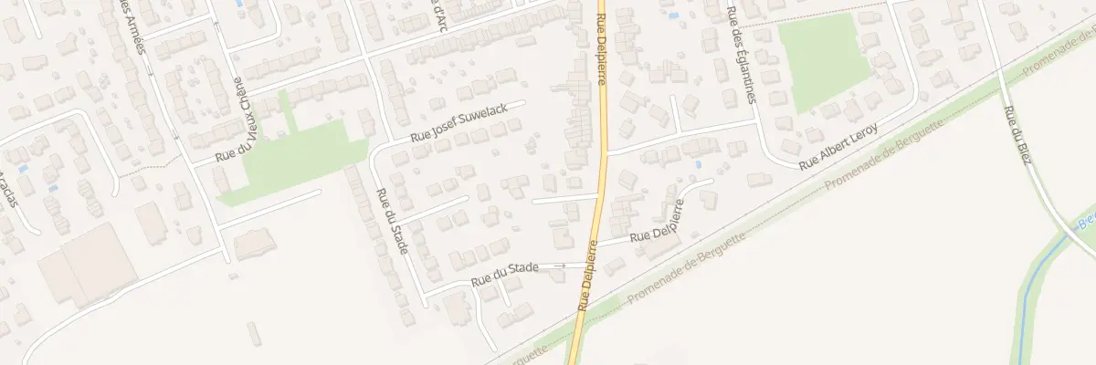Plan du 490 Rue Delpierre à Erquinghem-Lys