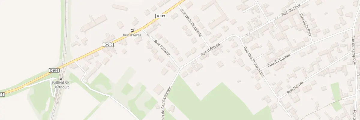 Plan du 8 Rue d’Athies à Bailleul-Sir-Berthoult